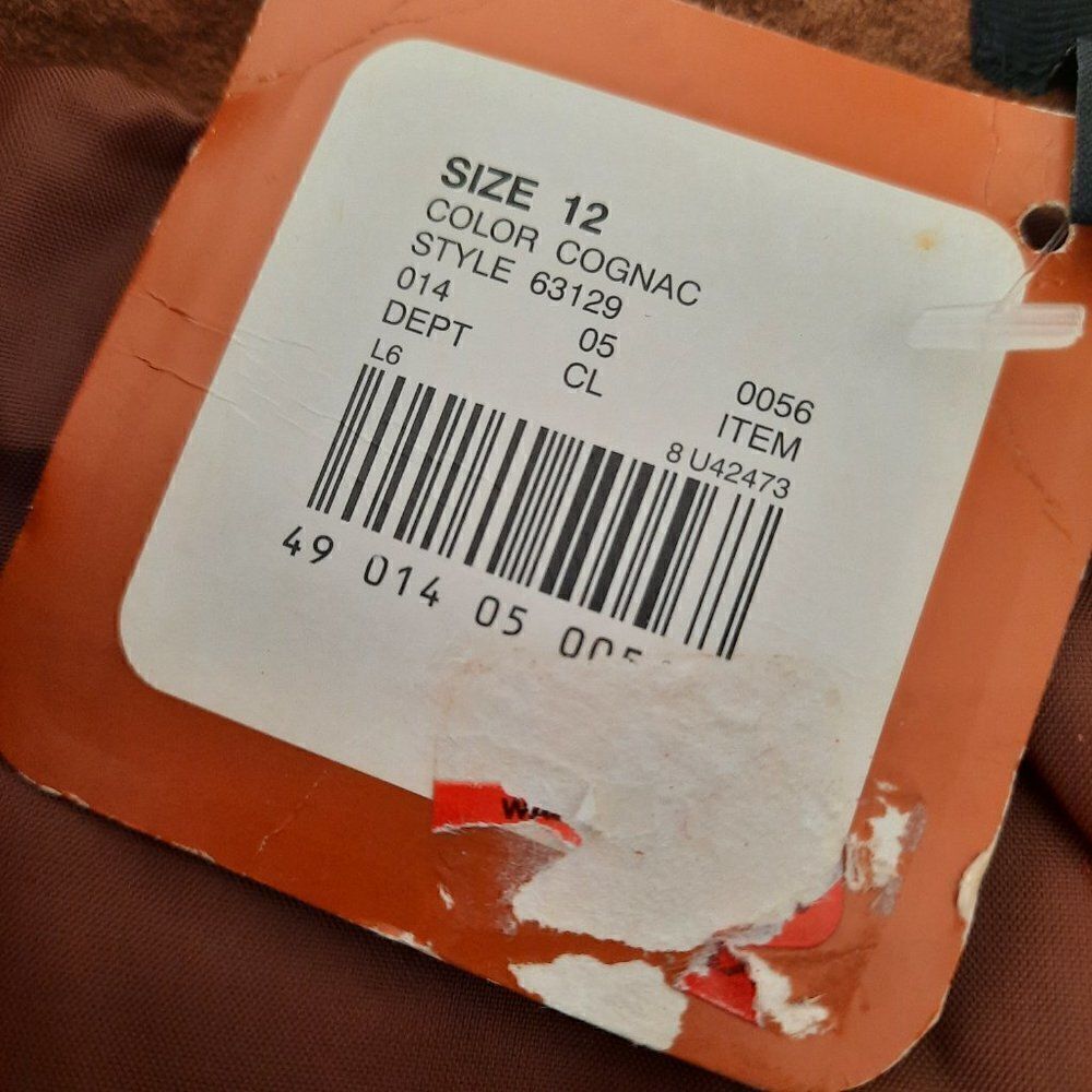 Wossimo suede pants size 12 - Picture 5 of 9